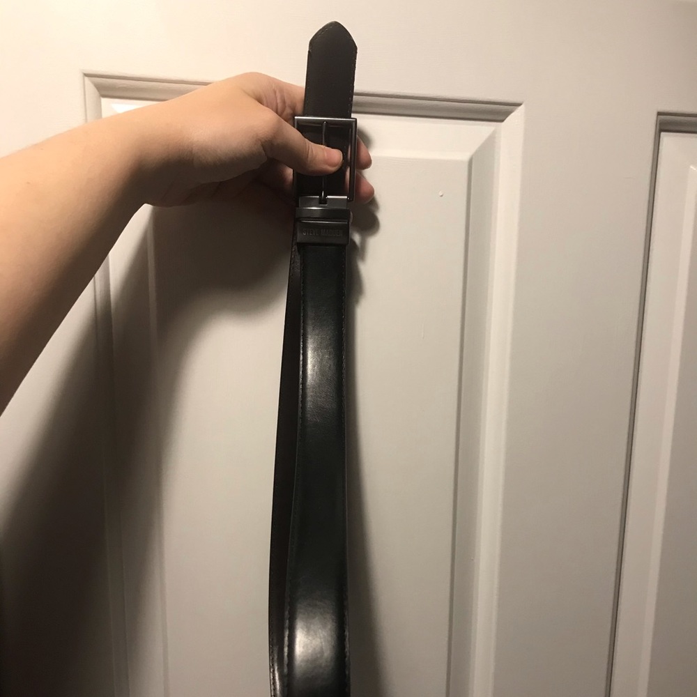 Steve Madden Black Belt - 36 - Picture 4 of 4